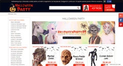 Desktop Screenshot of halloweenparty.ro